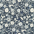 RK Sevenberry: Grace - SB-850454D1-4 Navy - Cotton Fabric