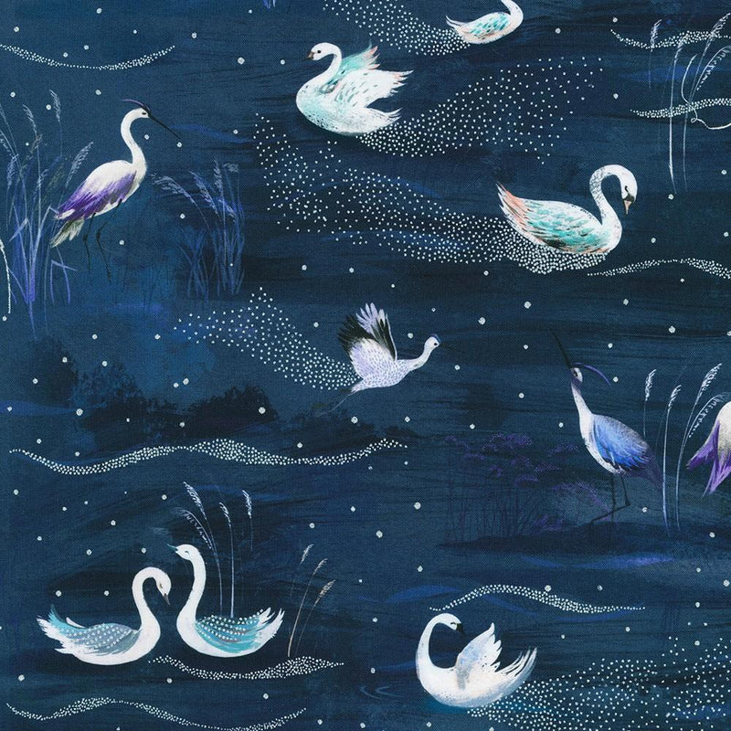 RK Silver Lake - AQODM-22923-312 Starry Night - Cotton Fabric
