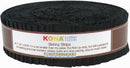 RK Skinny Strips Kona Black - SS-101-40 - Cotton Fabric