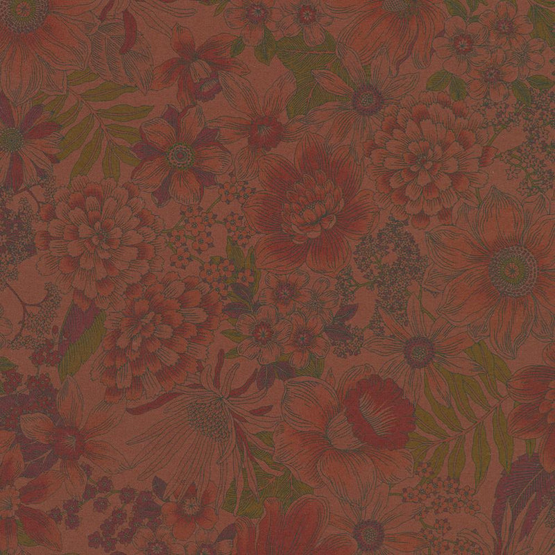 RK Vintage Overdye - 4225DYED1-4 Red - Cotton Fabric