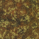 RK Warm Welcome - 22967-323 Walnut - Cotton Metallic Fabric