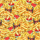 RK Yummy Bites French Fries - 23297-133 Gold - Cotton Fabric