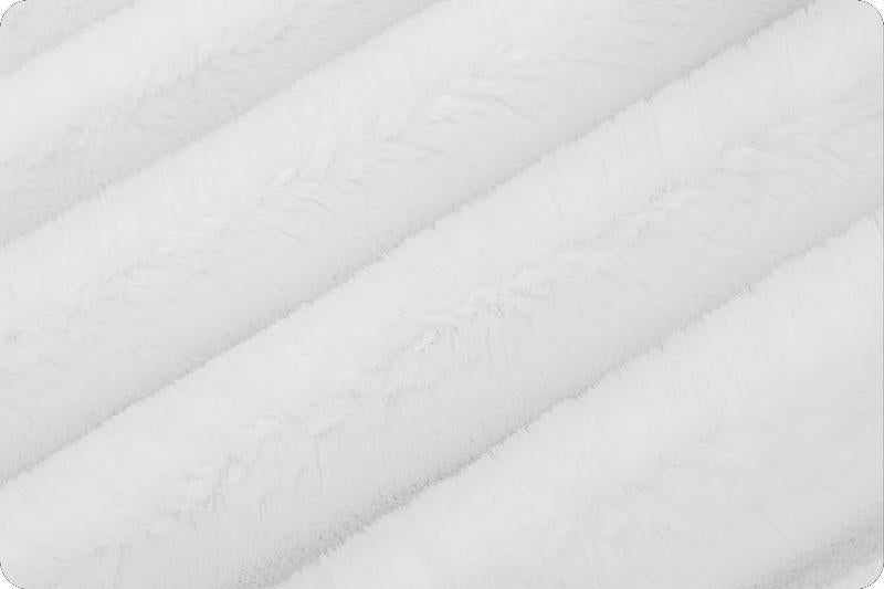 SFAB Solid Cuddle Luxe Bunny - SHALCBUNNY-SNO - Minky Fabric