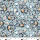 STUDIO E A Drop In The Ocean - 8807-79 Slate - Cotton Fabric
