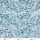 STUDIO E A Drop In The Ocean - 8809-71 Turquoise - Cotton Fabric