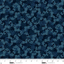 STUDIO E Ashdown Forest - 8405-77 Midnight Blue - Cotton Fabric