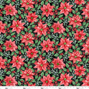 STUDIO E Blooms of the Holiday - 8382-99 Black Multi - Cotton Fabric