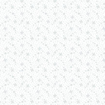 STUDIO E Cream & Sugar XII - 8015-01 White/White - Cotton Fabric