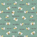 STUDIO E Hello Honey! - 7821-66 Green - Cotton Fabric