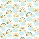 STUDIO E Hello Honey! - 7822-14 Blue/Yellow - Cotton Fabric