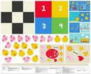 STUDIO E Huggable & Loveable XV Book Panel - 8839BP-01 Multi - Cotton Fabric