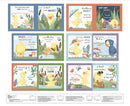 STUDIO E Lucky Duck Book Panel - 8973BP-108 Multi - Cotton Fabric