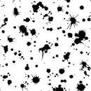 STUDIO E Not So Black and White Splashes - 8239-09 White/Black - Cotton Fabric