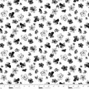 STUDIO E Sweet Licorice - 8796-09 White - Cotton Fabric