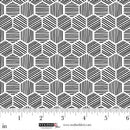 STUDIO E Sweet Licorice - 8802-09 White - Cotton Fabric