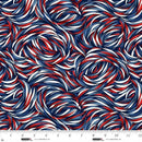 STUDIO E Tempest 108" - 8864-103 Patriotic - Cotton Fabric