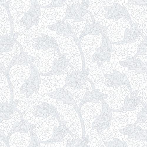 STUDIO E Touch Of White 108" - 7723-01 White/White - Cotton Fabric
