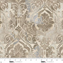 STUDIO E You Damask! 118" - 8568-34 Sepia - Cotton Fabric