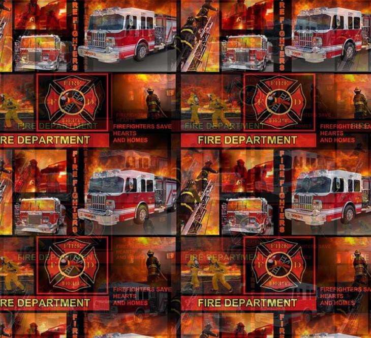 SYK Firefighter - 1339AF - Cotton Fabric