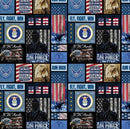 SYK Military Airforce - 1339AF - Cotton Fabric