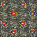 SYK Military Marines - 1554M  - Cotton Fabric