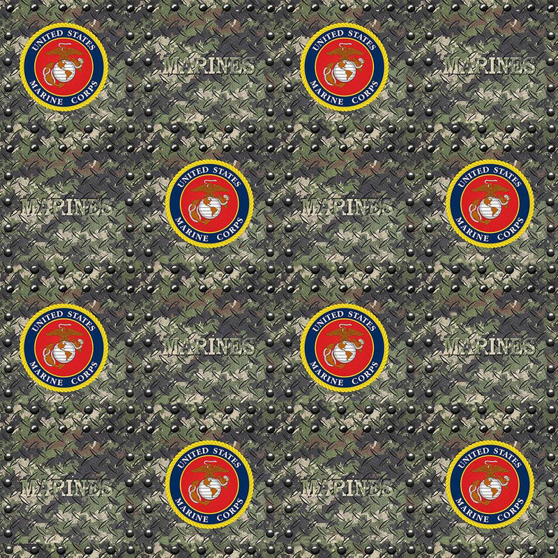 SYK Military Marines - 1554M  - Cotton Fabric