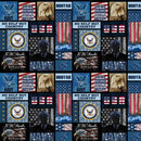 SYK Military Navy - 1339N - Cotton Fabric