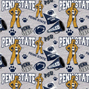 SYK NCAA Penn State Collegiate Mascot - PS1164 - Cotton Fabric