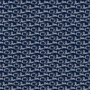 SYK Penn State Mini Packed Logo -  PS1390 - Cotton Fabric
