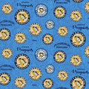SYK Pittsburg Penguins - 1226PEN Blue - Cotton Fabric