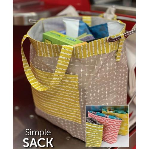 Simple Sack Bag Pattern - ATK-195