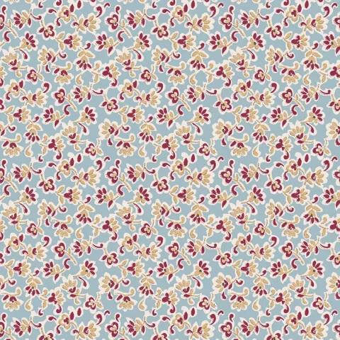 TGZ Forget-Me-Not Rose Camila Blue - DV6818 - Cotton Fabric