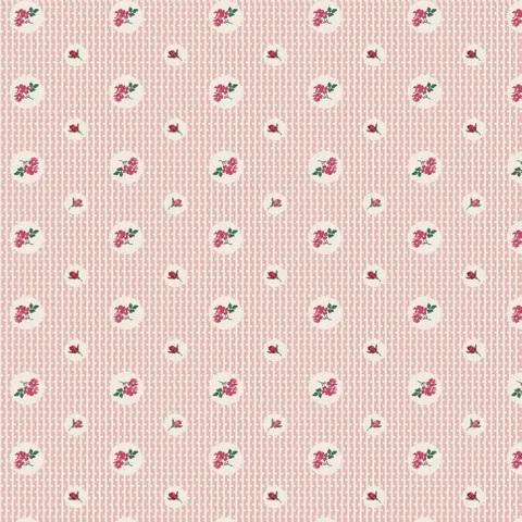 TGZ Forget-Me-Not Rose Evie Pink - DV6822 - Cotton Fabric
