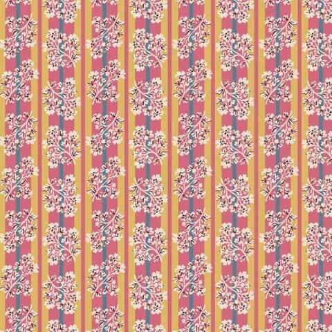 TGZ Guinevere Caelia Pink - DV7137 - Cotton Fabric