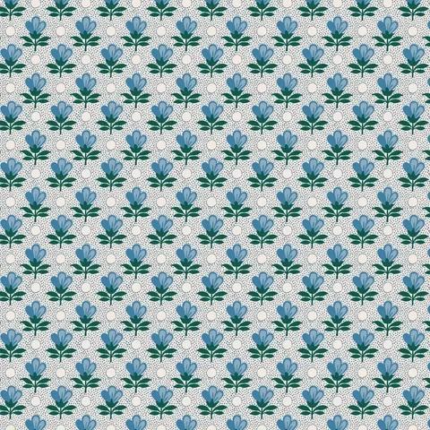 TGZ Guinevere Clarine Blue - DV7143 - Cotton Fabric
