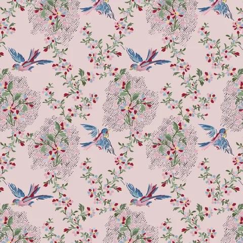 TGZ Guinevere Elaine Pink - DV7131 - Cotton Fabric