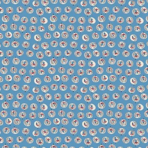 TGZ Guinevere Ganieda Blue - DV7148 - Cotton Fabric