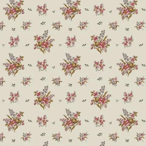TGZ Jardin De Printemps Arielle 1 - DV6502 - Cotton Fabric