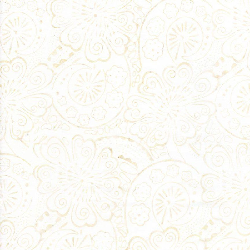 TT Alabaster Batiks - B8746-ALABASTER - Cotton Fabric