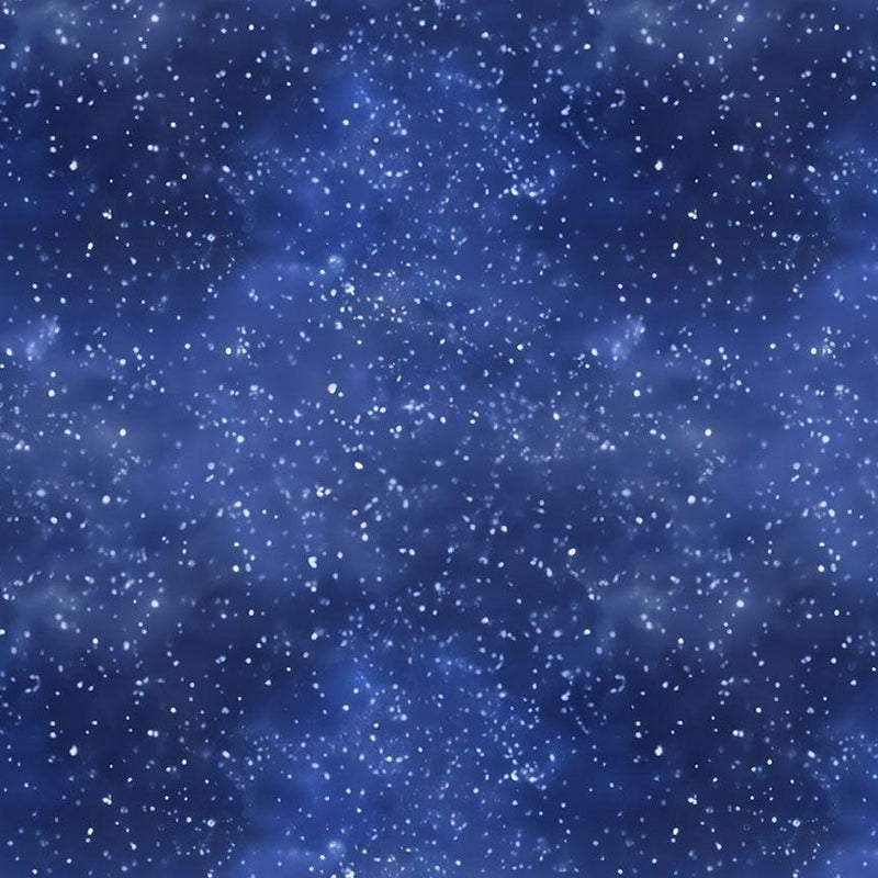 TT All is Calm Winter Night Sky - CD3525-NIGHT - Cotton Fabric