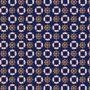 TT Beacon of Light Ship Wheel & Life Preserver - CD3764-NAVY - Cotton Fabric