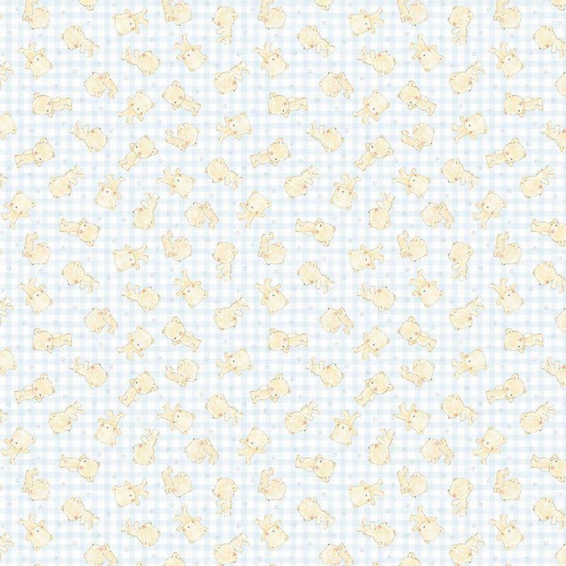 TT Bedtime Story - CD2751-BLUE - Cotton Fabric