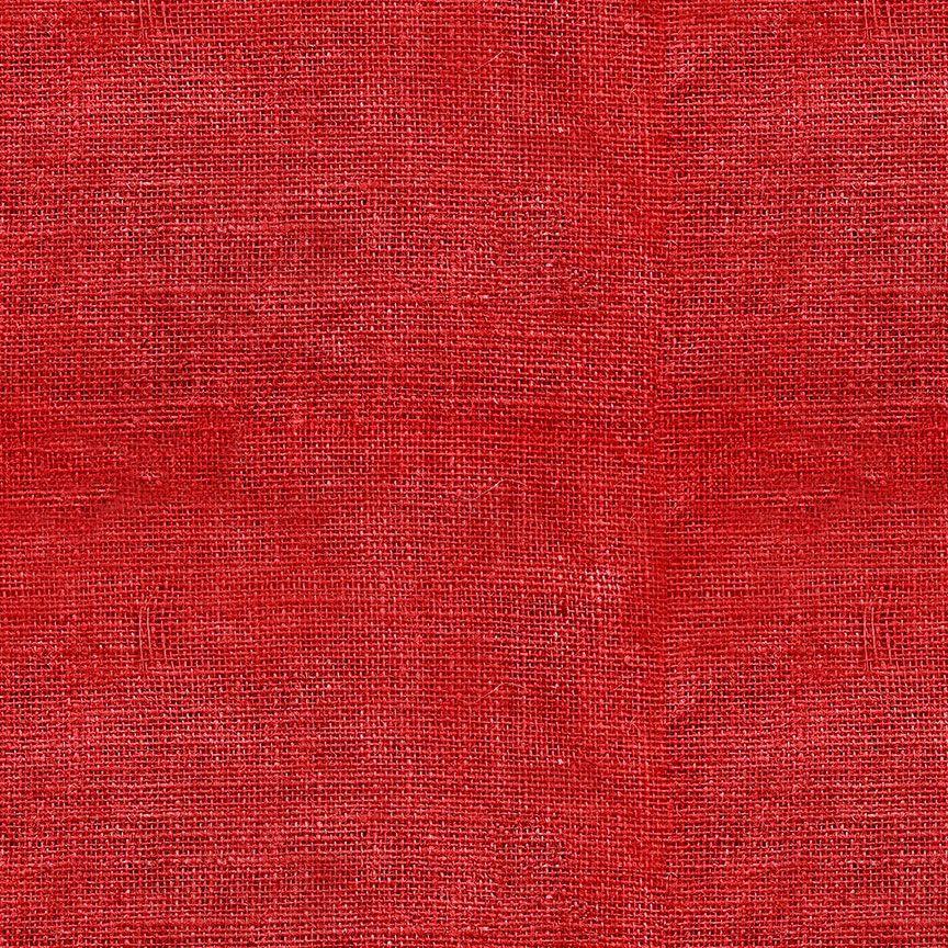 TT Burlap Texture - CD3149-RED - Cotton Fabric