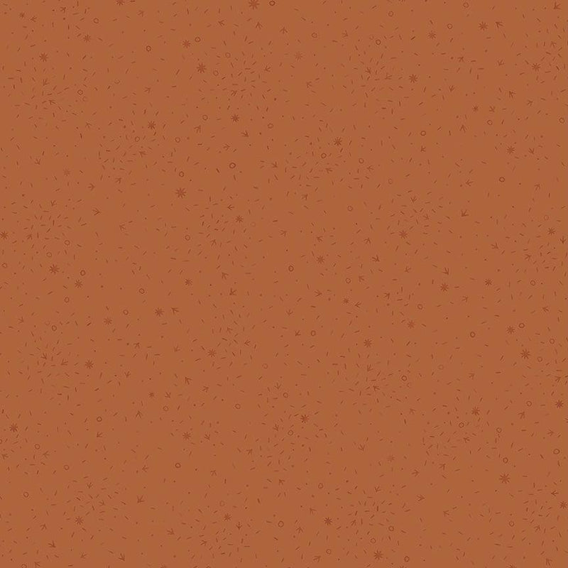 TT Chicken Scratch: Sunnyside - CD3200-NUTMEG - Cotton Fabric
