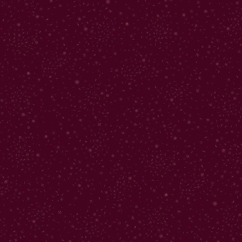 TT Chicken Scratch: Sunnyside - CD3200-WINE - Cotton Fabric