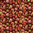 TT Cider Season Packed Apples - CD2942-RED - Cotton Fabric