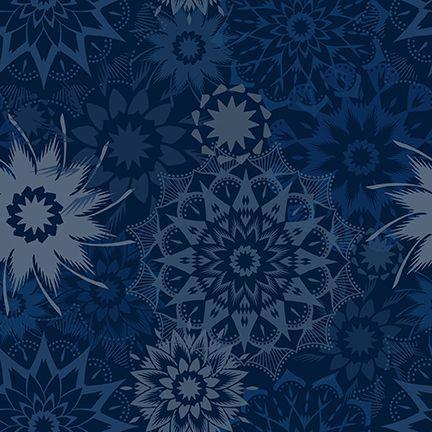 TT Colorstock Silhouette Medium Stars - CD3839-TWILIGHT - Cotton Fabric