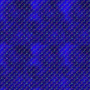 TT Cosmos Galaxy Tiny Floral Metallic - CM2547-ROYAL - Cotton Metallic Fabric