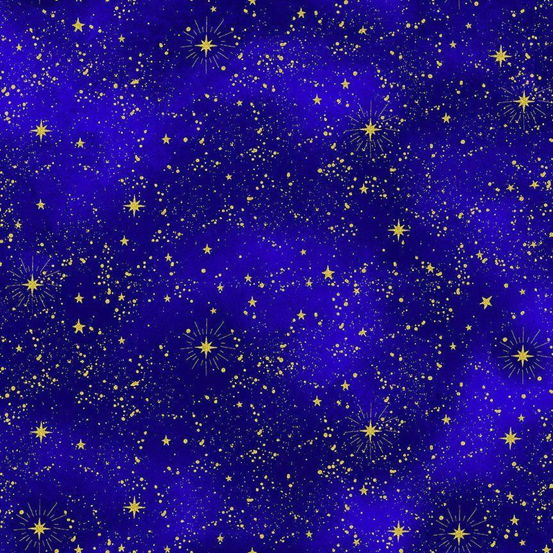 TT Cosmos Starry Sky - CM2546-NAVY - Cotton Fabric