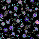 TT Empress - CM2122-BLACK - Cotton Metallic Fabric